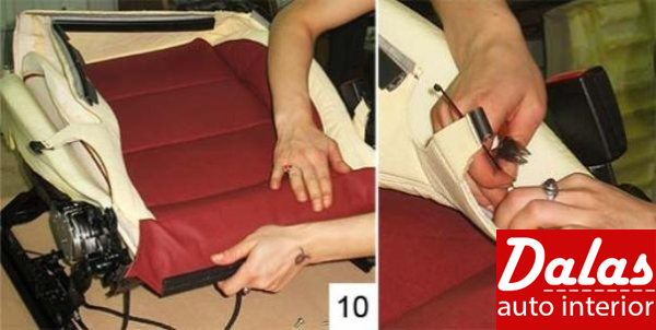 seat upholstrery