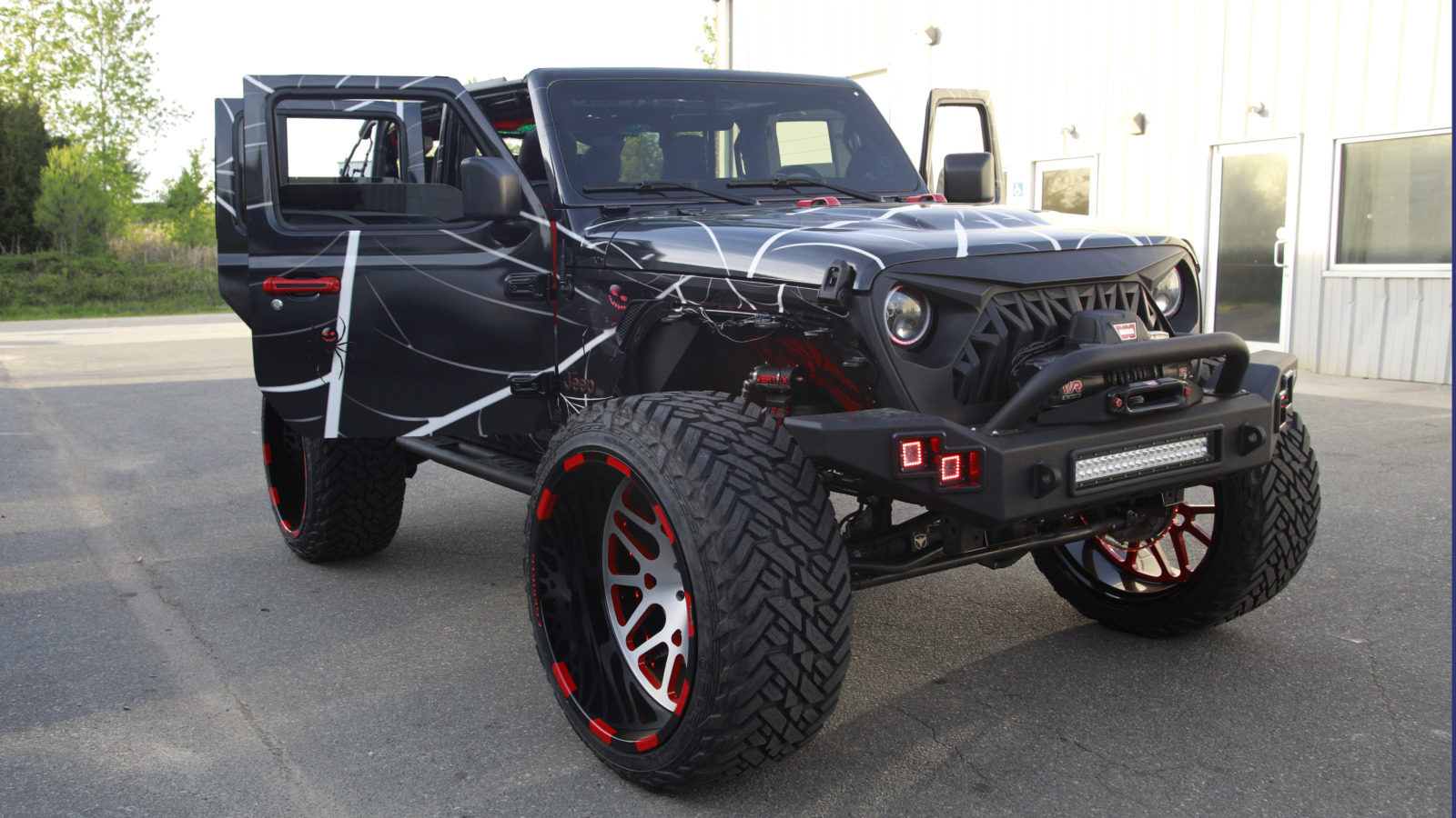 Jeep Wrangler. Custom Leather seats Spider Daddy | Dalas
